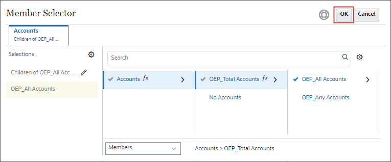 save accounts